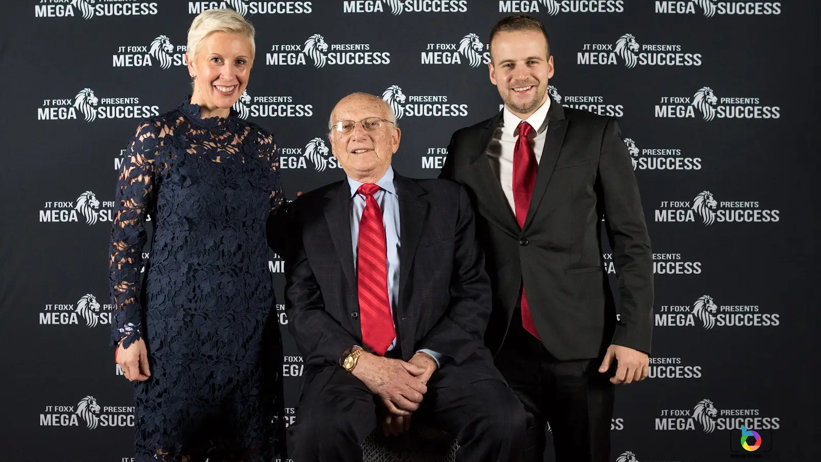 Danijela + Milos at a business event with a public guest speaker