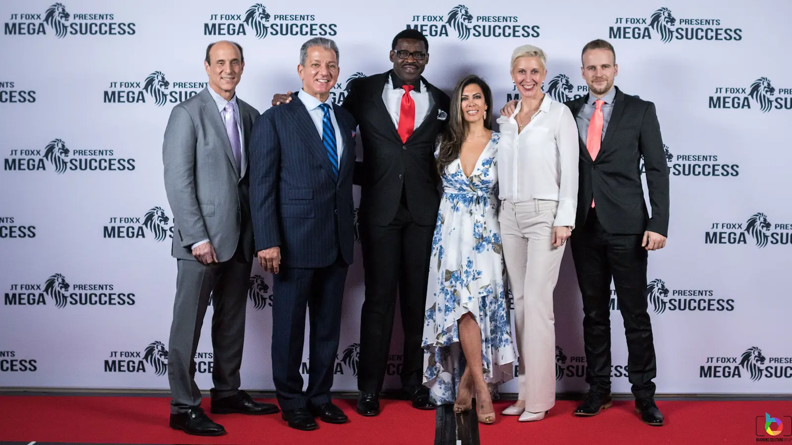 Danijela + Milos at a business conference red carpet